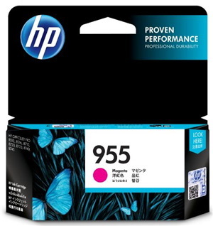 HP 955 Original Inkjet Ink Cartridge - Magenta Pack