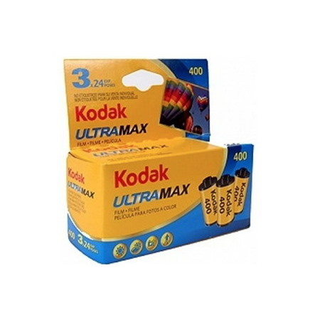 Kodak Ultramax 400 Iso 135-24 3 Pack