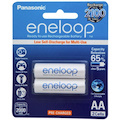 Panasonic Eneloop Aa 2000mAh Rechargeable Batteries 2 Pack