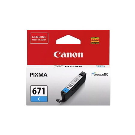 Canon CLI-671C Original Inkjet Ink Cartridge - Cyan Pack