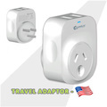 Sansai Outbound Usb Travel Adapter - Nz/Au To Usa Plug