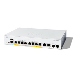 Cisco Catalyst 1300 8-Port Ge, PoE, Ext PS, 2x1G Combo Switch