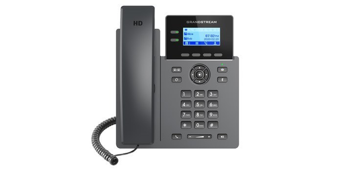 Grandstream GRP2602 2 Lines 2 Sip Account Ip Phone With DC Power Supply