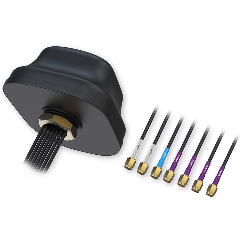 Teltonika 5G Combo Mimo Mobile/GNSS/WIFI Roof Sma Antenna