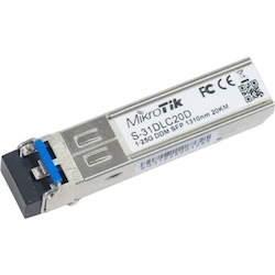 MikroTik SFP Module 1.25G SM 20KM 1310NM S-31DLC20D