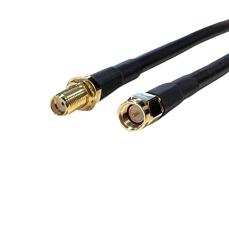 Go Wireless Sma Male To Sma Female Bulkhead 10 Metre LLC240 Coax Pigtail