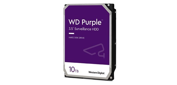 Go Wireless Western Digital Purple Ai 10T 3.5' Surveillance HDD