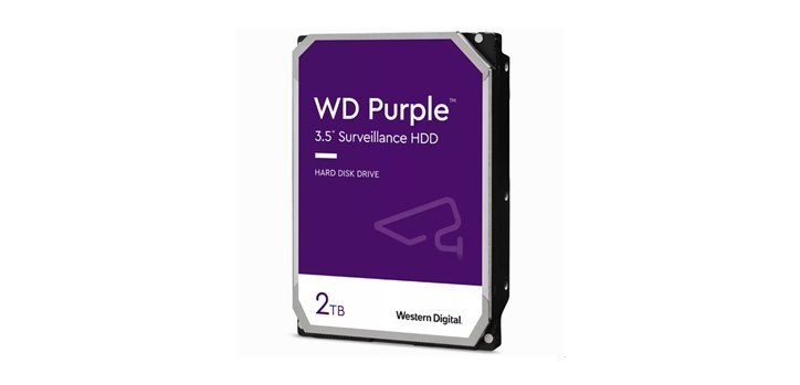 Go Wireless Western Digital Purple 2T 3.5' Surveillance HDD