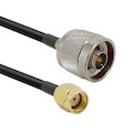 Panorama Antennas N-Male To RP-SMA-Male CS32 Cable For Wi-Fi Antennas 10M