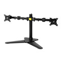 Loctek Eco Mount 10"-30" Dual Monitor Ergonomic Swivel Arm - Free Stand - Vesa 75 & 100MM - Capacity 10KG - 5 Years Warranty