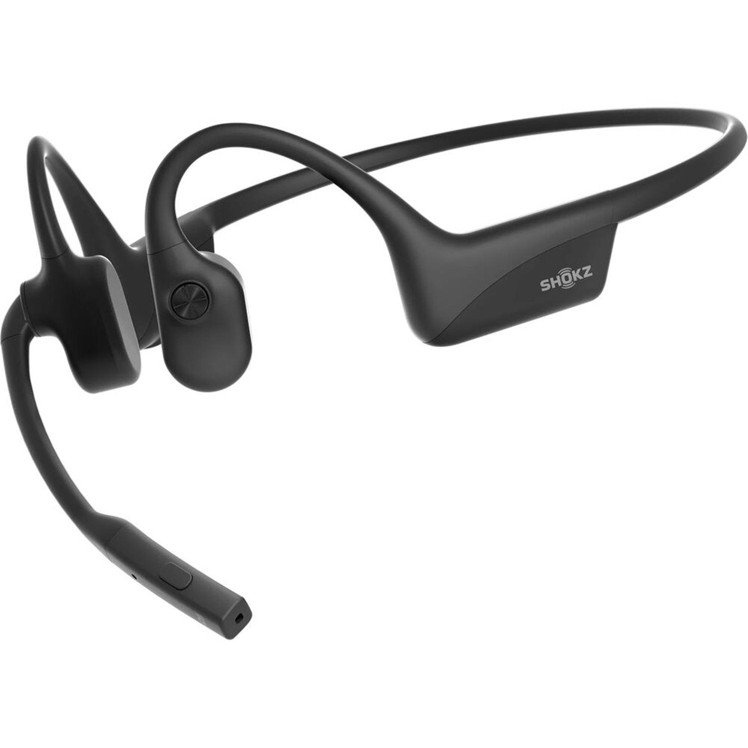 Shokz OpenComm2 (2025 Upgrade) Wireless Open-Ear Bone Conduction Stereo Business Headset - Black