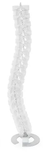 Elsafe: Umbilical Cable Management - Pathfinder Ceiling To Floor 2820MM In Clear