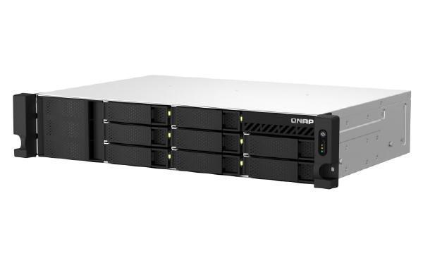 Qnap 8-Bay Nas (No Disk) Amd QC 2.2GHz, 4GB, 2.5GbE (2), PCIe, Rpsu, 2U, 3YR WTY