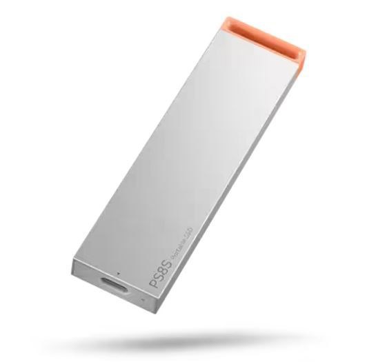 Lenovo PS8S 2TB External Portable SSD ~1050MB/s Usb3.2 Gen2 Usb-C Stylish Metal Body Lightweight 40G Durable For PC Mac PS4 Xbox Android iPad Pro