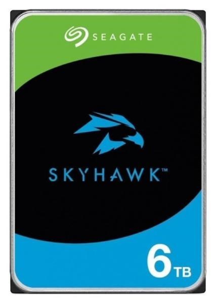 Seagate SkyHawk, Surveillance, 3.5" HDD, 6TB, Sata 6Gb/s, 5400 RPM, 256MB Cache, 3 Years Or 1M Hours MTBF Warranty