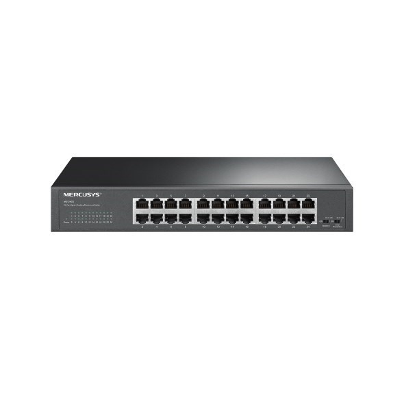 Tp-Link Mercusys 24-Port Gigabit Desktop/Rackmount Switch, GbE(24), Metal Case, 5YR