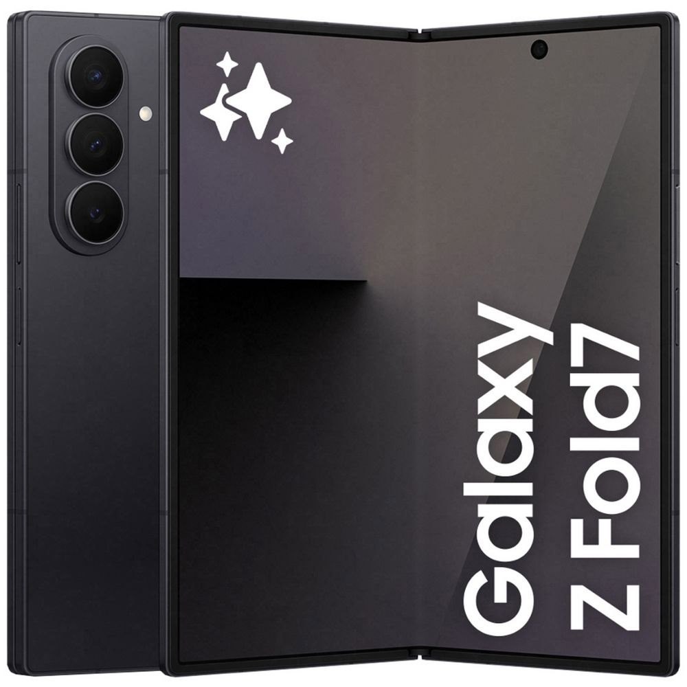 Samsung Galaxy Z Fold7, 8", 256GB, 5G, 200MP, Esim, Black, 2YR