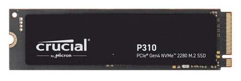 Crucial P310 2TB Gen4 2280 NVMe SSD 7100/6000 MB/s R/W 440TBW 1000K/1200K Iops 1.5M HRS MTTF Full-Drive Encryption M.2 PCIe4 5YRS ~CT2000P3PSSD8