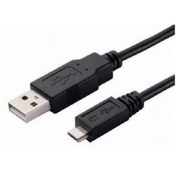 Astrotek Usb To Micro Usb Cable 3M - Type A Male To Micro Type B Male Black Colour RoHS