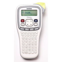 Brother PTH105Accent Labeller Handheld, White/Grey 3.5-12MM