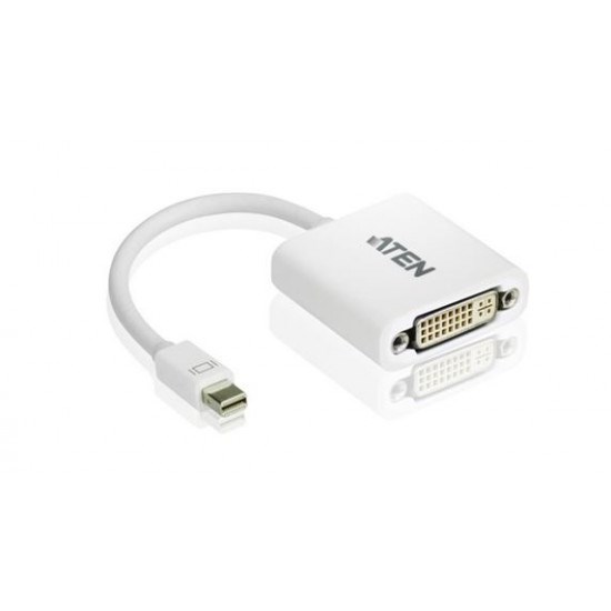 Aten Mini DisplayPort(M) To Dvi-D(F) Adapter