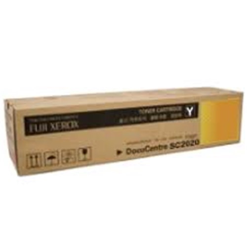 Fuji Xerox Original Laser Toner Cartridge - Yellow Pack