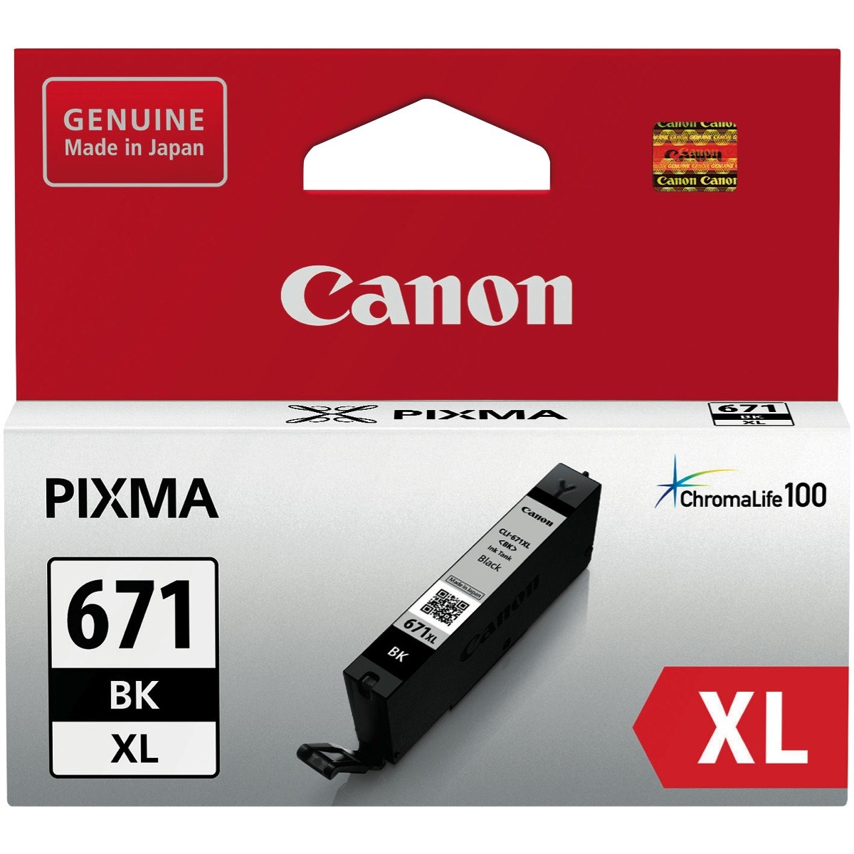 Canon CLI-671XLBK Original Inkjet Ink Cartridge - Black Pack