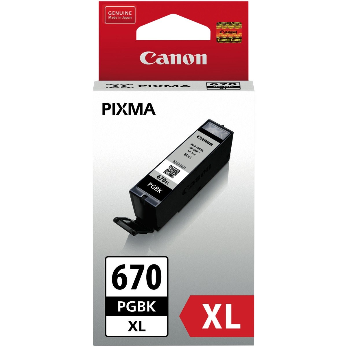 Canon PGI-670XLBK Original Inkjet Ink Cartridge - Pigment Black Pack