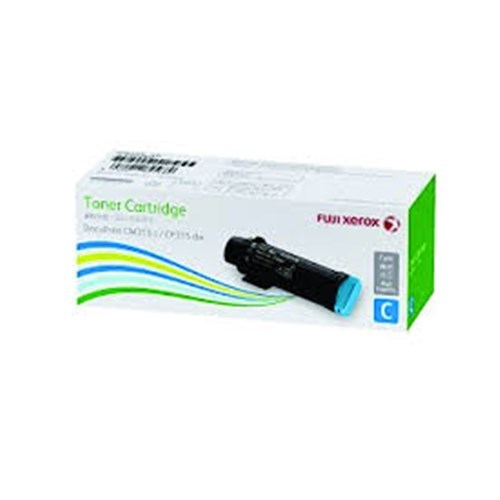 Fuji Xerox Original High Yield Laser Toner Cartridge - Cyan - 1 Pack