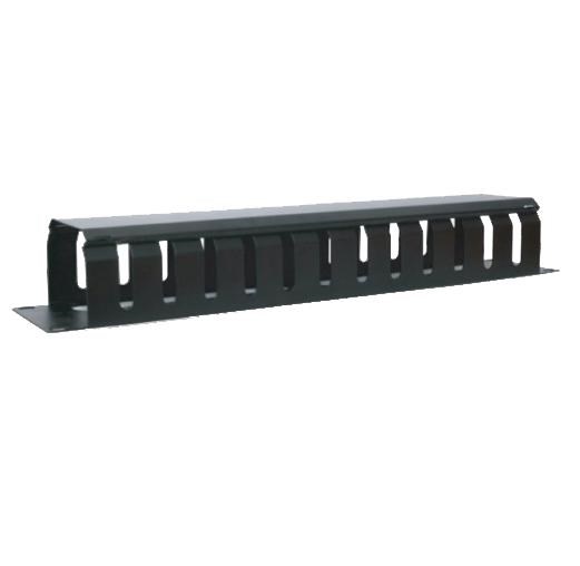 LDR 1U 19' Cable Management Rail 24 Slot Shallow (Plastic) - 1U