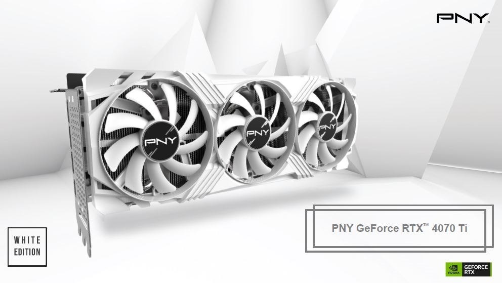 PNY VDCRD,RTX4070,Ti,12GB,TRPLFAN,WHITE,PB,PNY Gpu