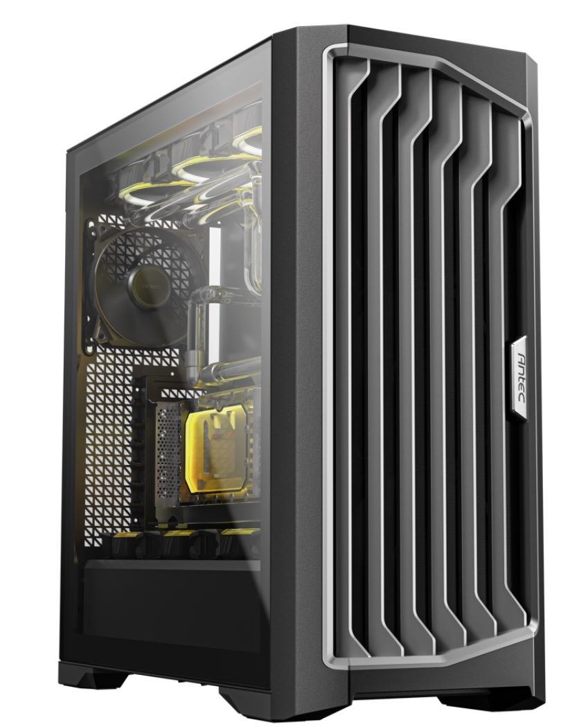 Antec Performance One FT Editor's Choice, Antec Iunity, 4MM Tempered Glass Side Panel, Easy Cable Management, 4X Preinstalled Storm T3 Fan Gaming Case