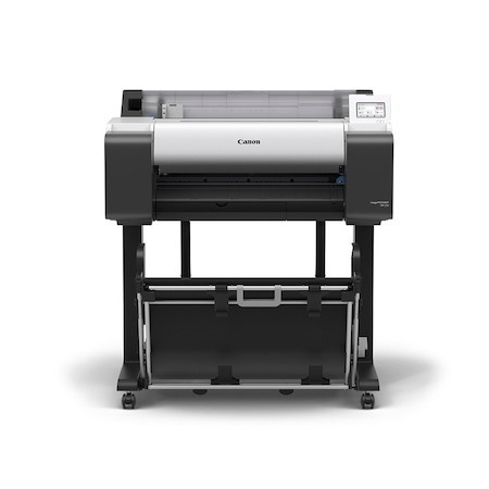 Canon Ipftm-250 24 Large Format Printer W/ Stand & LFP Roll