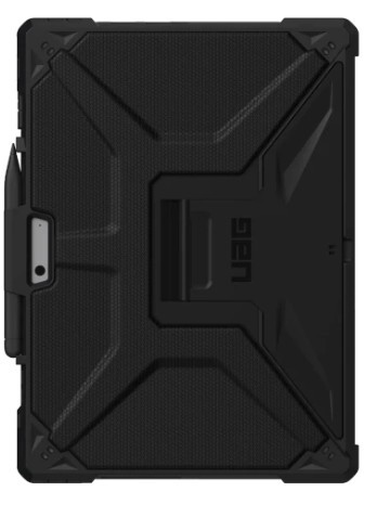Uag Metropolis Microsoft Surface Pro 9 Case - Black (324013114040),Drop+ Military Standard,Armored Shell,Tactical Grip,Built-in Kickstand