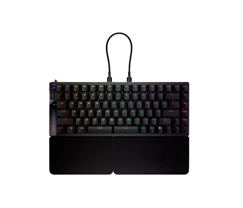 Asus Rog Falcata Gaming Keyboard Hot-Swappable Rog HFX V2 Magnetic Switches, Rog Hall Sensor Rog SpeedNova 8K Wireless