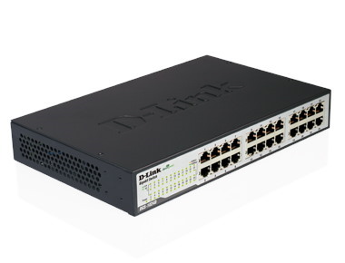 D-Link | DGS-1024D | 24 Port Gigabit Unmanaged Switch (Metal Housing)
