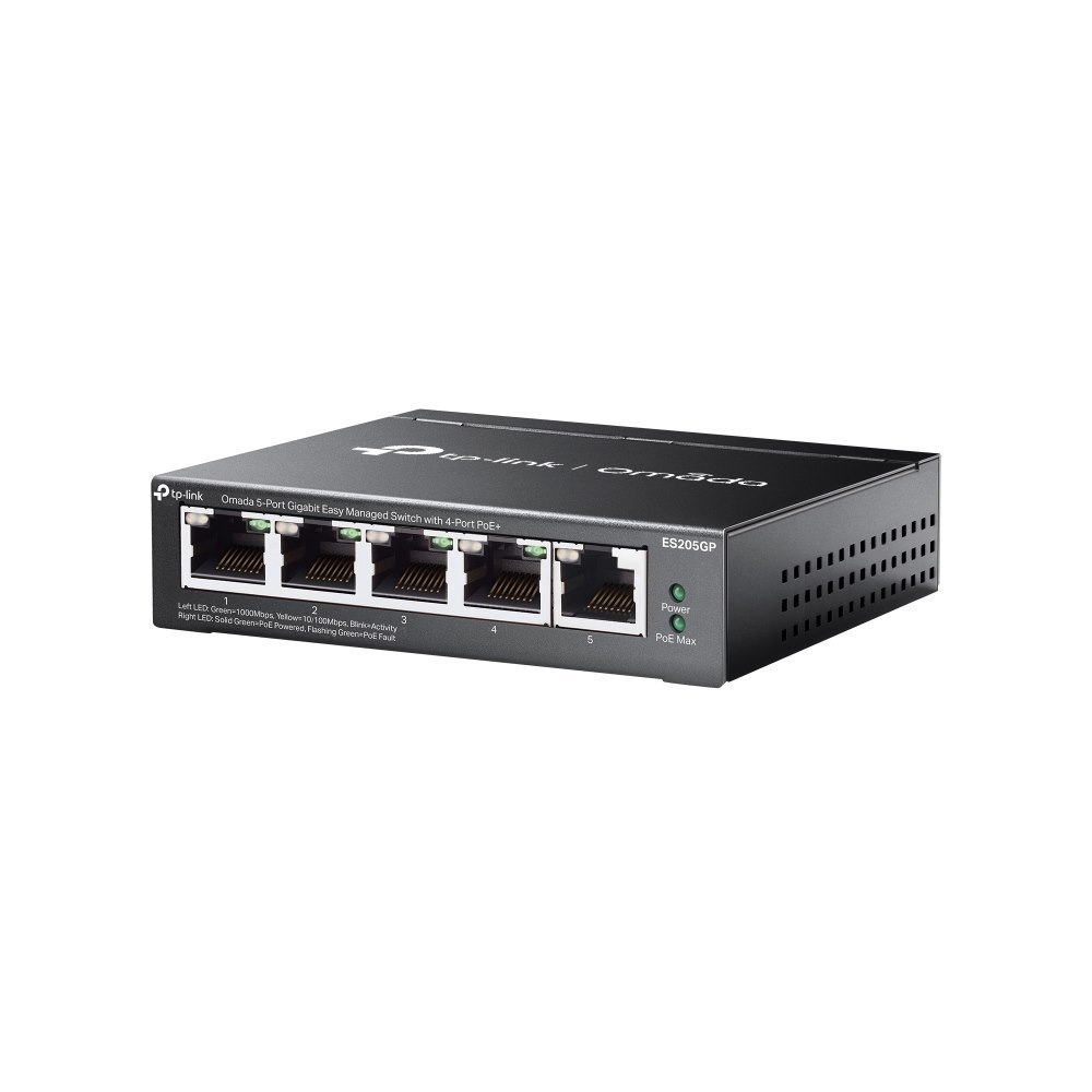 TP-Link Omada 5-Port Gigabit Easy Managed Switch With 4-Port PoE+