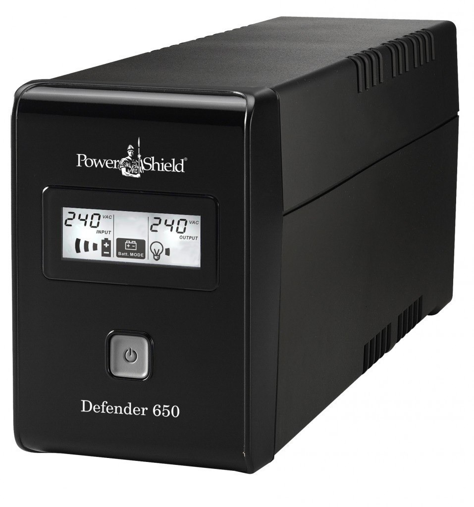 Powershield Defender Ups, 650Va, 390W, 230V, LCD, Avr, Usb, Au Outlet(3), 2YR