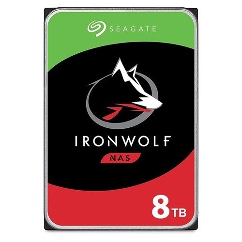 Seagate Ironwolf Nas 8TB, 3.5" Sata Hard Drive, 3YR WTY (Ver 2)