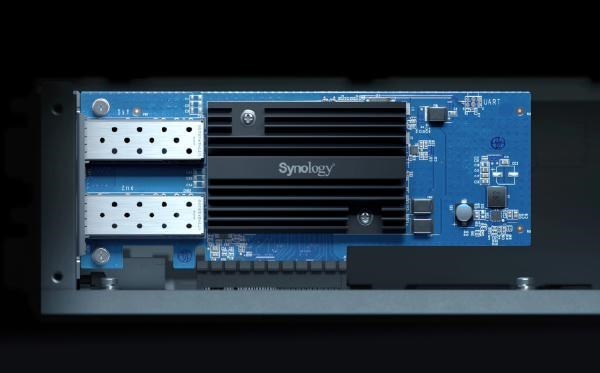 Synology Dual-Port 10GbE Adapter E10g30-F2 , 5 Year Warranty, Note - Check Applicable Models