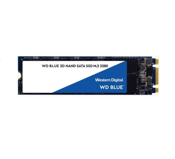 SanDisk Western Digital WD Blue 500GB M.2 Sata SSD 560R/530W MB/s 95K/84K Iops 200TBW 1.75M HRS MTTF 3D Nand 7MM 5YRS WTY