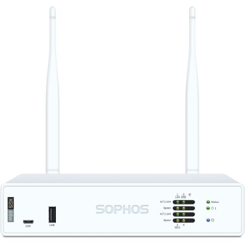 Sophos XGS 88W Security Firewall Appliance, Desktop, Wi-Fi 6, FW 9.9G, TP 2.0G, VPN 6.0G, 4x2.5GbE.