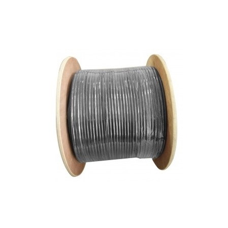 8Ware 8WR Cab Nw-350M-Solid-Cat6a-Blk