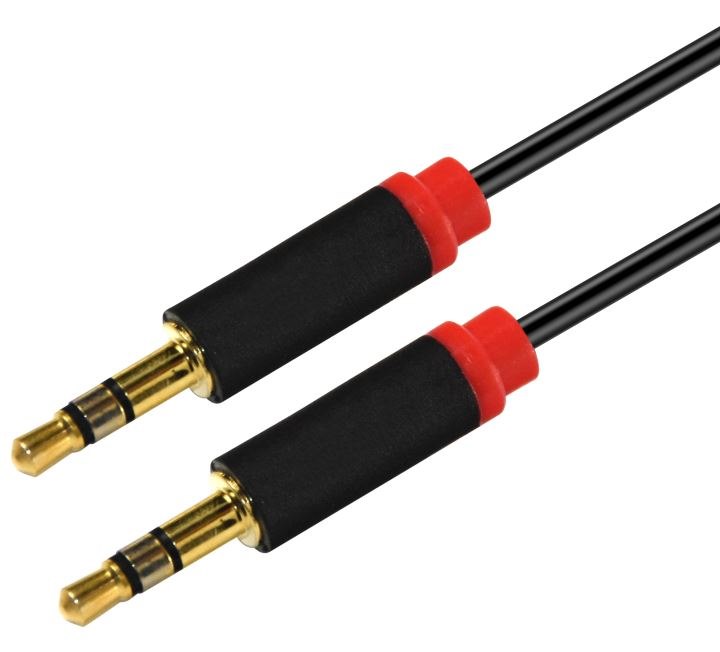 Astrotek Aso Cab Audio-Stereo-3.5Mm-M-M-Blk/Red