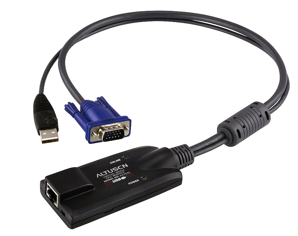 Aten (Ka7570-Ax) Aten Altusen Usb Cpu Module For KH15xxA, KH25xxA, KL15xxA Series - 1600X1200@40M