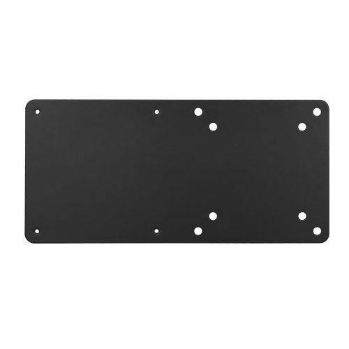 Brateck Vesa Compatible Nuc Mounting Bracket, Up To 3KG, Black Colour, Steel Material,