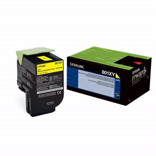 Lexmark Lexm 78C6xye XHY Yellow Toner