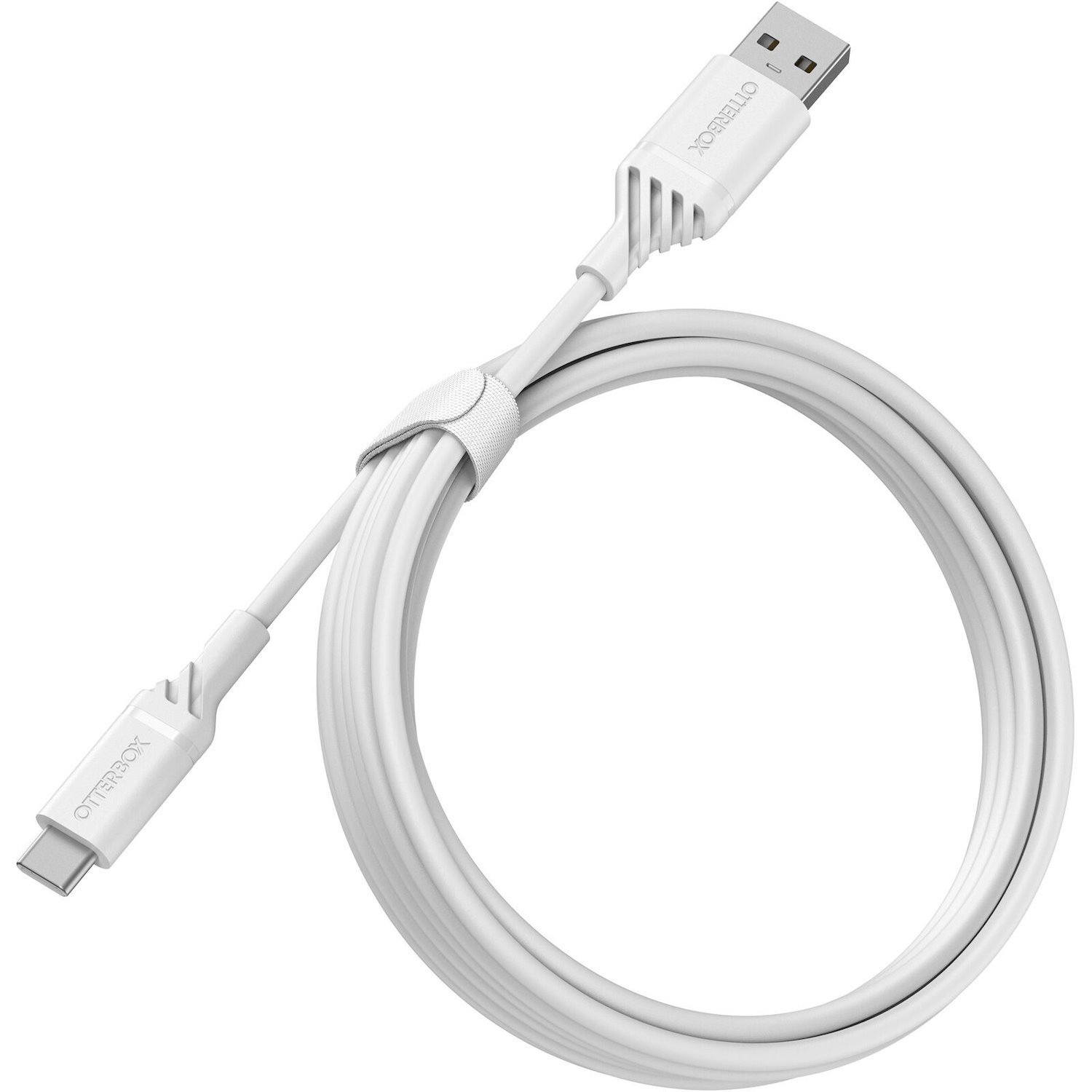 OtterBox Usb-C To Usb-A 2 Meter Cable Cloud Dream White - 480 MBPS Data Rate, Durable, Trusted, Flexible Exterior Cord Coating