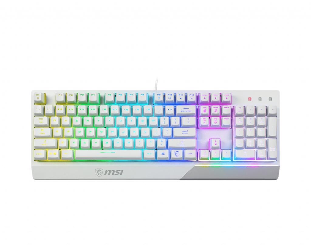 Msi Vigor GK30 Us White Gaming Keyboard