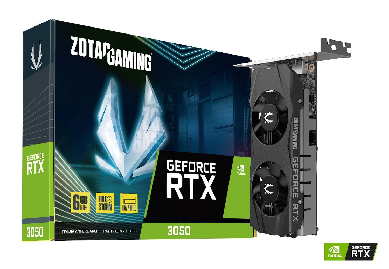 Zotac Geforce RTX 3050 6GB GDDR6 LP - Zt-A30510l-10L